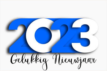 2023 - gelukkig nieuwjaar 2023