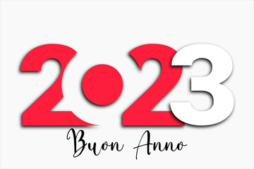 felice anno nuovo - buon anno 2023	