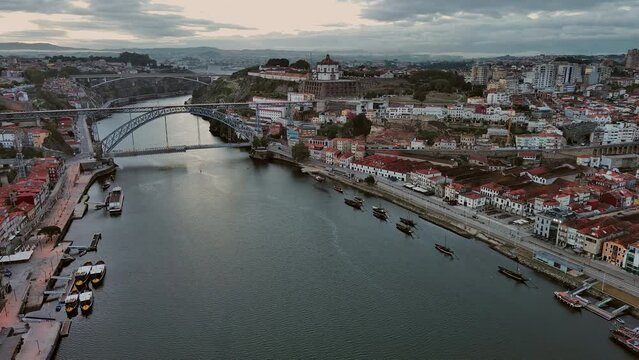 Porto aerial view Portugal