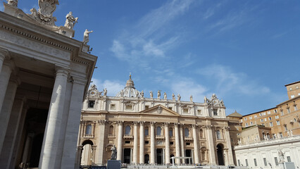 Fototapeta na wymiar Saint Peter’s Basilica in the Vatican