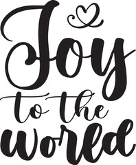 Obraz premium Joy to the world