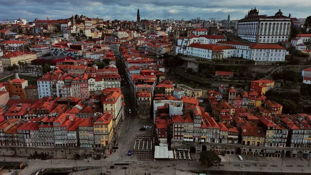 Porto aerial view Portugal