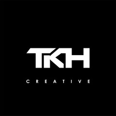 TKH Letter Initial Logo Design Template Vector Illustration
