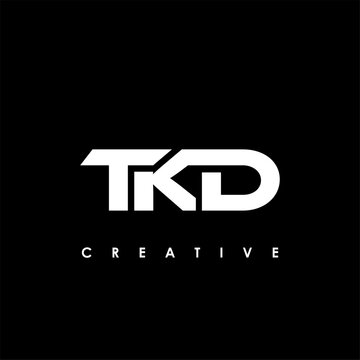 TKD Letter Initial Logo Design Template Vector Illustration