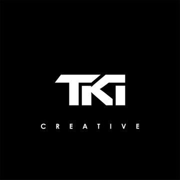 TKI Letter Initial Logo Design Template Vector Illustration