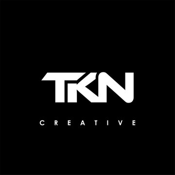 TKN Letter Initial Logo Design Template Vector Illustration