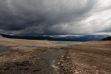 Abraham Lake, AB, Canada