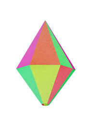 colored paper balloon