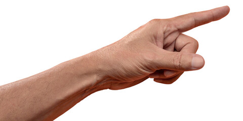 Male Hand Pointing