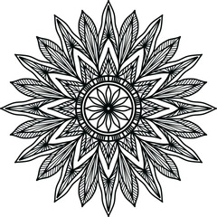 luxury ornamental mandala design background, mandala design, Mandala pattern Coloring book Art wallpaper design, tile pattern