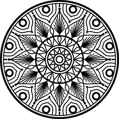 luxury ornamental mandala design background, mandala design, Mandala pattern Coloring book Art wallpaper design, tile pattern