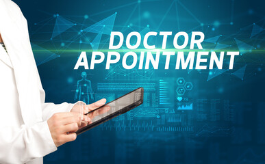 doctor writes notes on the clipboard, medical diagnosis concept