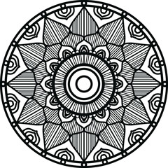 luxury ornamental mandala design background, mandala design, Mandala pattern Coloring book Art wallpaper design, tile pattern, greeting card