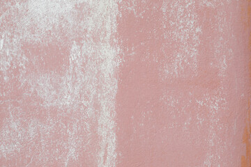 Fototapeta premium Pink and White painted stone wall, surface with structure, no person