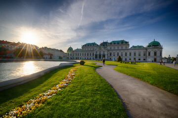 Obraz premium Vienna and Salzburg Austria Europe May 12-14 2022