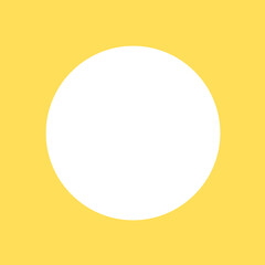 Very simple round border frame background