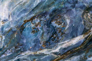 Multi-colored gray - blue wet stone background