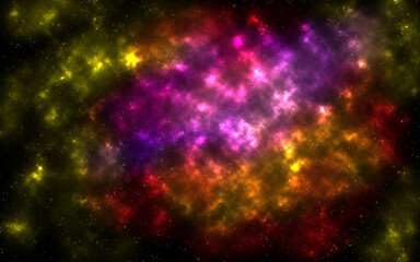 Obraz na płótnie Canvas galaxy abstrat background