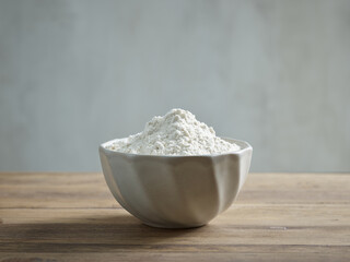 bowl of flour