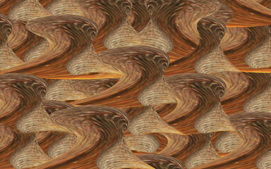 Abstrato desordem de entalhes em harmonia 