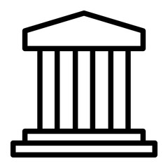 bank line icon