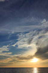 set of pictures of the beauty of nature in the morning