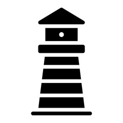 beacon glyph icon