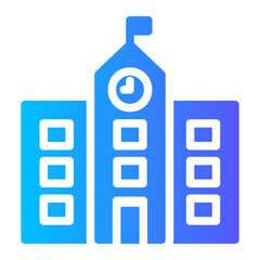 school gradient icon