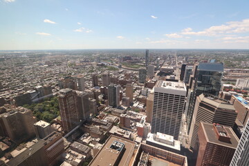 Fototapeta na wymiar View of Philadelphia, PA from Above