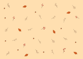background design with autumn theme