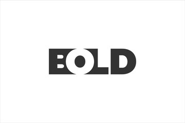 Bold text negative space logo design icon symbol real estate company