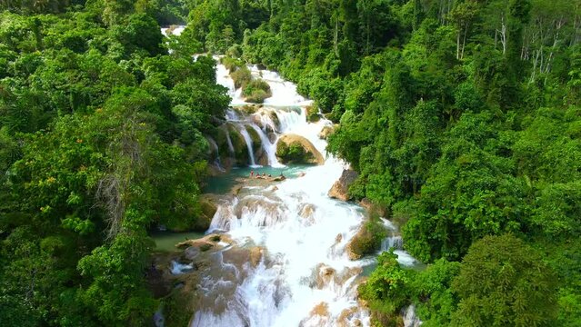Aliwagwag Falls, Cateel Davao Region Philippines