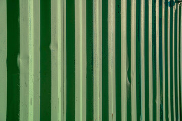 Mount Lemmon, Arizona- Painted yellow and green vertical stripes