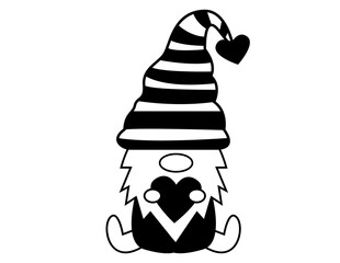 Gnome Circuit Silhouette element