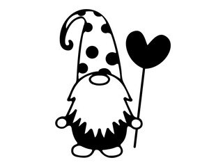 Gnome Circuit Silhouette element