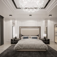 3D Rendering Modern House Design