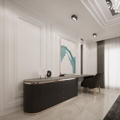 3D Rendering Modern House Design