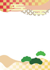 和風の背景素材