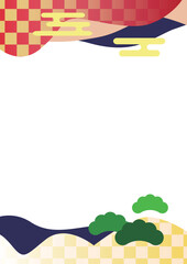 和風の背景素材