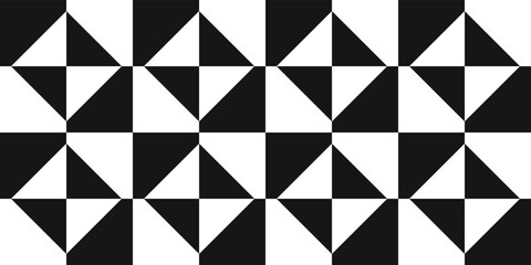 Checkered pattern of squares and rhombuses. Simple vector checkerboard pattern. Print and design, interior decoration.