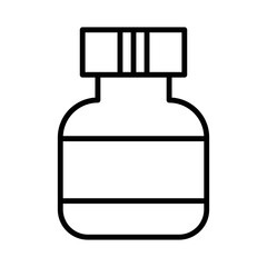 pills -drug icon vector design template in white background