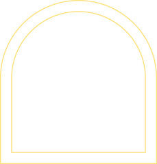 minimal geometric arch