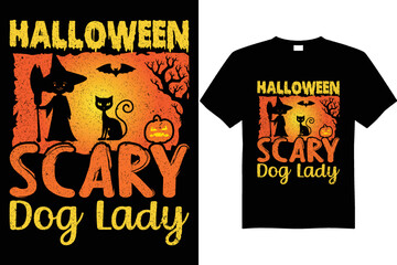 Halloween t shirt design vector, Halloween T-Shirt illustration