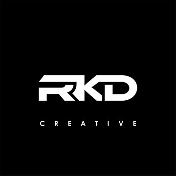 RKD Letter Initial Logo Design Template Vector Illustration