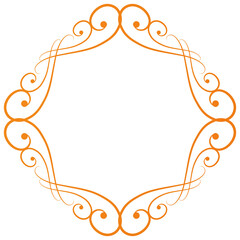 gold ornate frame diamond elegant border