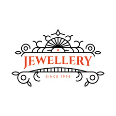Vintage Logo Template for Jewelry and Accessories Brands