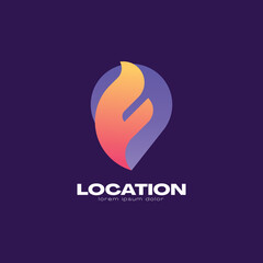 location logo template