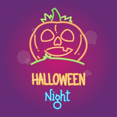 halloween night card