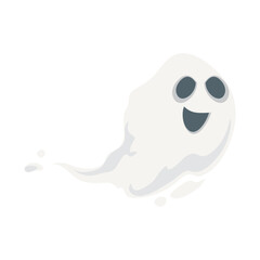smiling ghost design