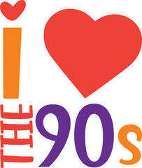 i love the 90s